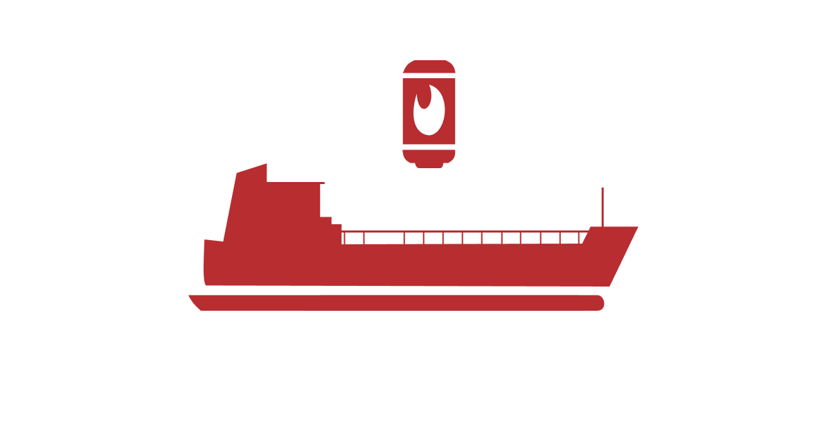 Different types and sizes of Liquefied petroleum gas (LPG) carriers